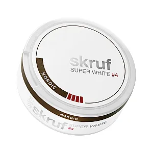 SKRUF Super White Nordic #4 SKRUF Super White Nordic #4