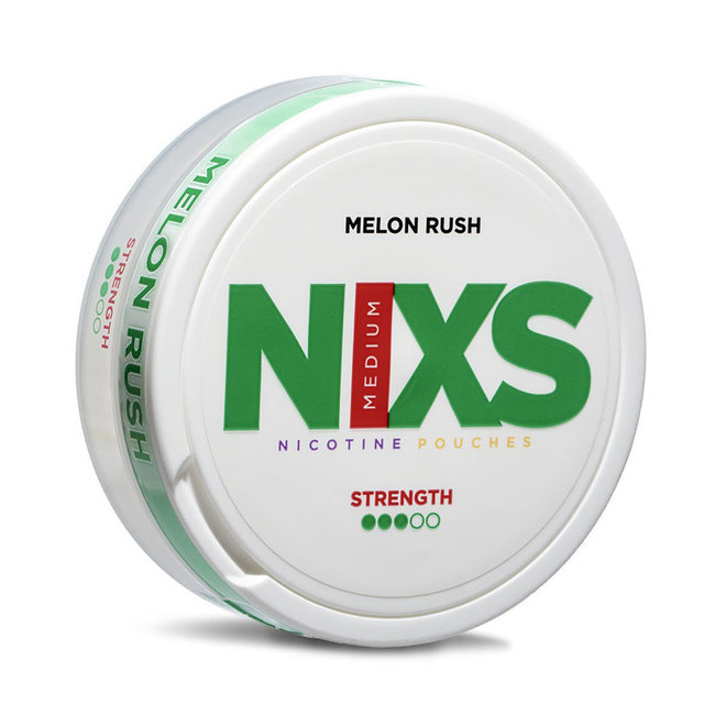 Nixs melon rush nicotine pouches